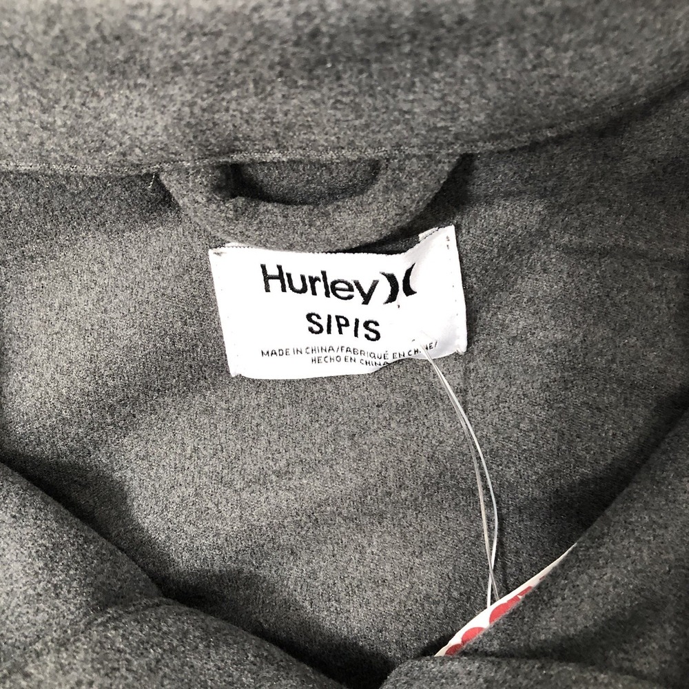 Hurley Newport Shirt Jacket Men's Small Black Performance Stretch Ultra Soft NWT - Picture 2 of 12